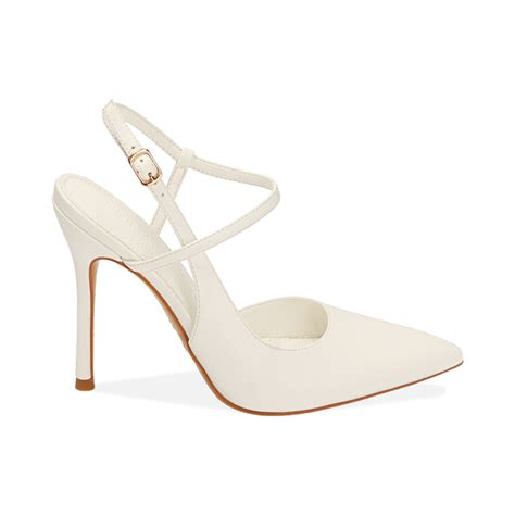 versace tacco alto bianche|DÉCOLLETÉ E SLINGBACK DONNA .